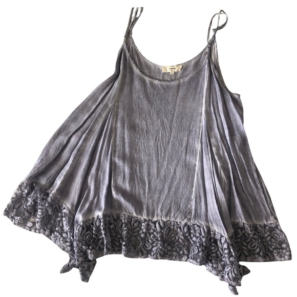 Entro Lavender Lace Tank - Picture 1 of 5